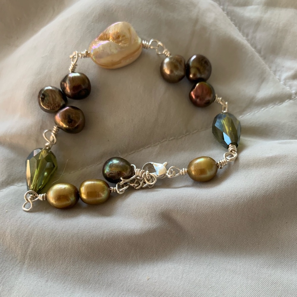 Handcrafted Bracelet by Quicksilvergems ** - Picture 4 of 4